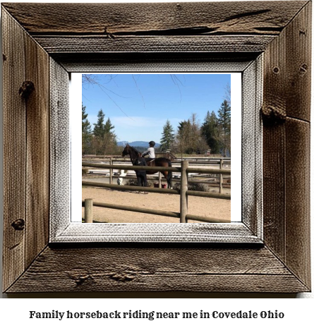 family horseback riding near me in Covedale, Ohio